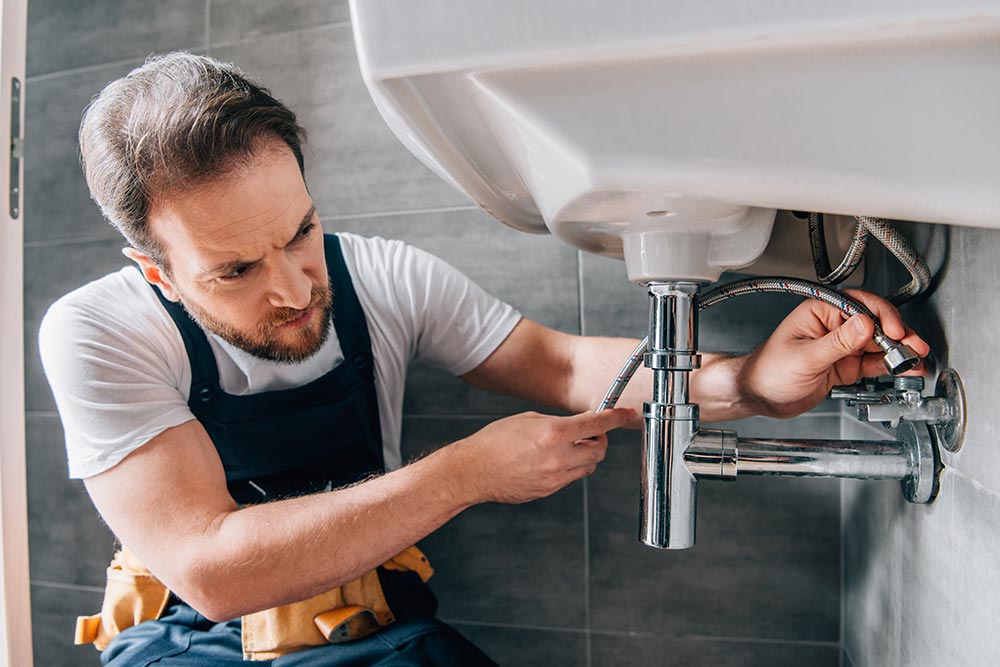 Visual process of AC duct inspection, cleaning, and sanitizing