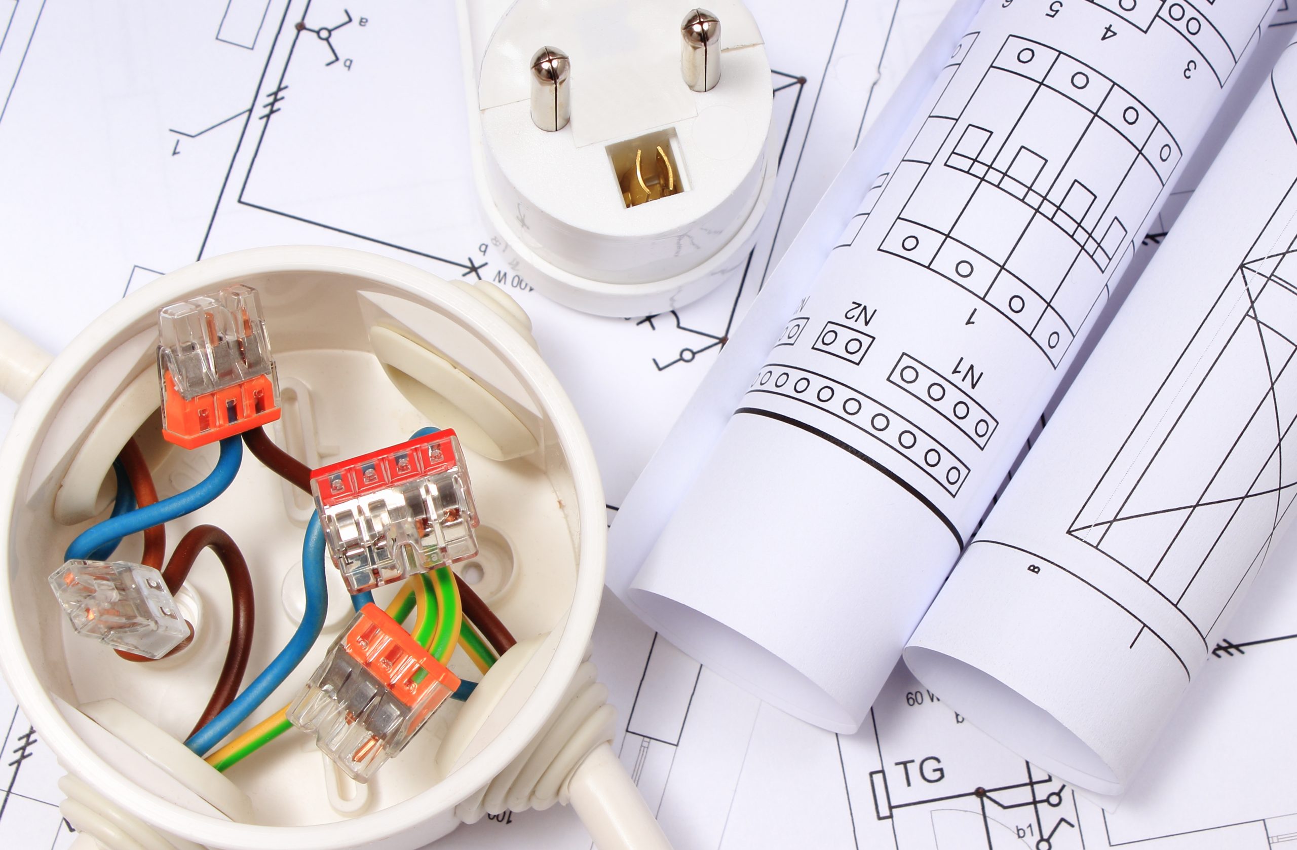 Residential and commercial electrical fittings Dubai - planning stage.