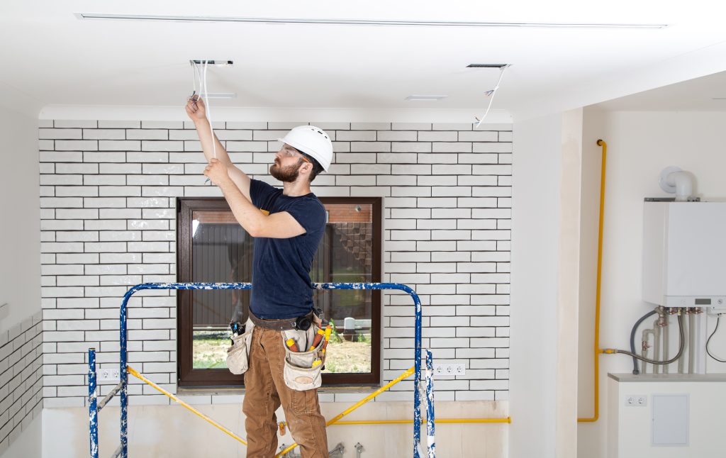 Electrical wiring Dubai - safe cable routing and testing.