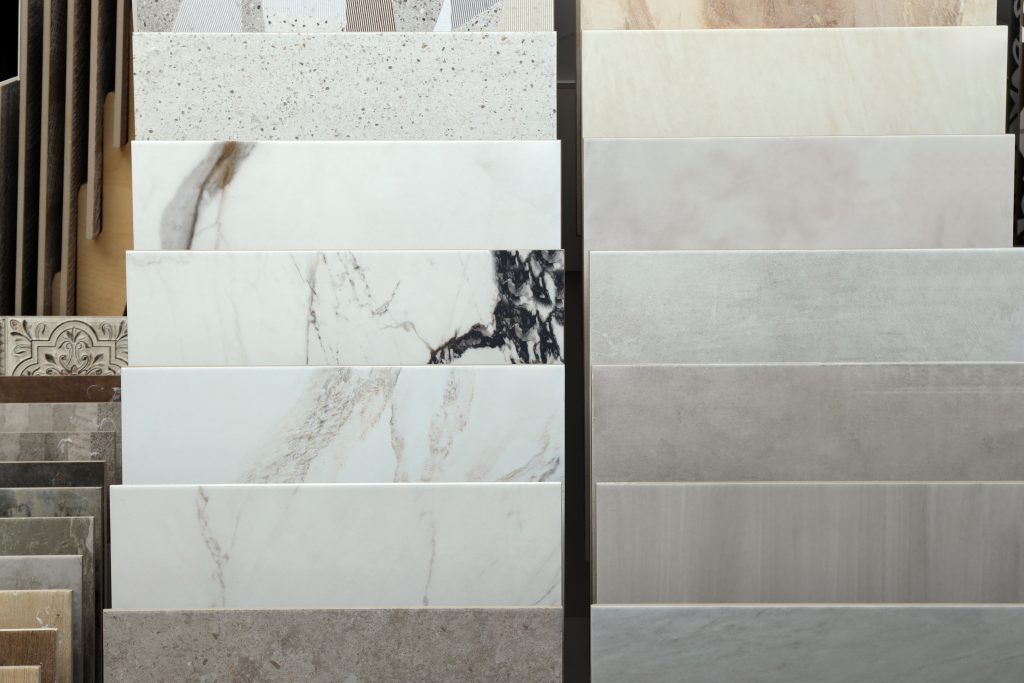 Tiling services Dubai - tile material selection for floor and wall projects.