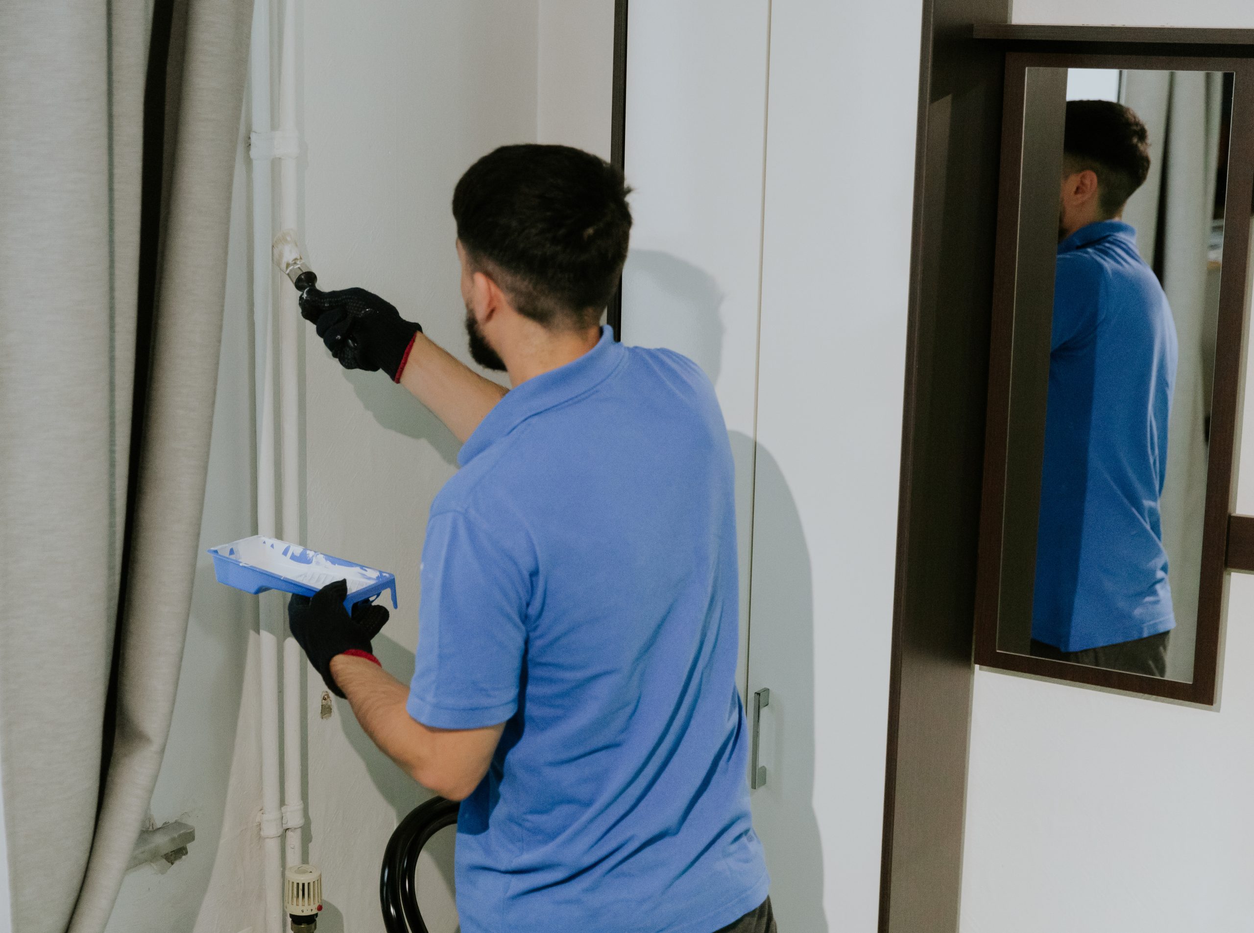 AC duct cleaning Abu Dhabi inspection with camera for indoor air quality check.